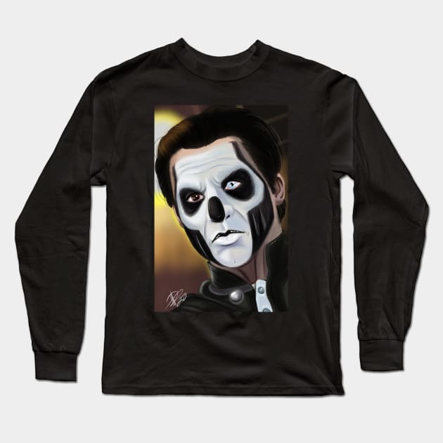 The Ghost Long Sleeve T-Shirt by OCDVampire